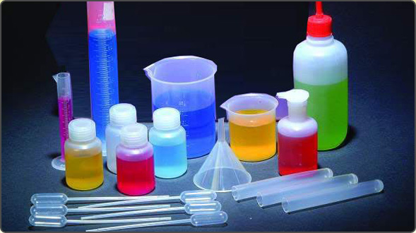 Lab glassware and plasticware