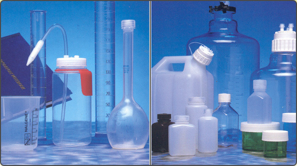 Lab glassware and plasticware