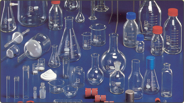 Lab glassware and plasticware